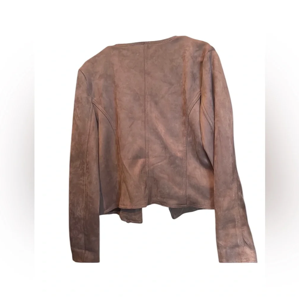 Haute Monde Tan Leather Jacket XL Excellent preloved condition soft - Picture 7 of 7